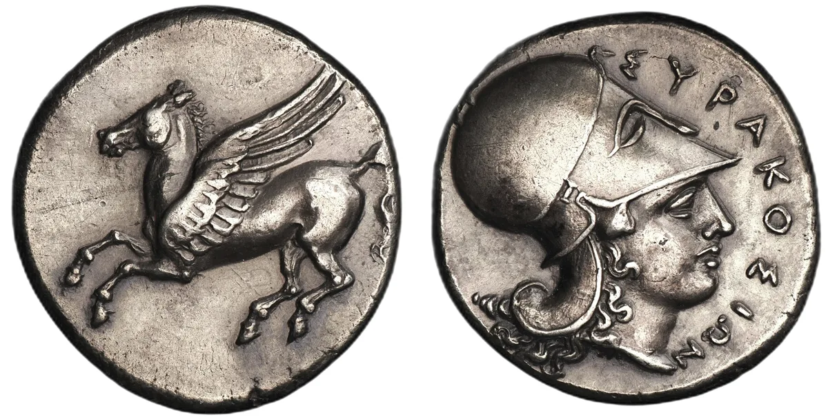 Sicily, Syracuse. 344–317 BC. AR Stater