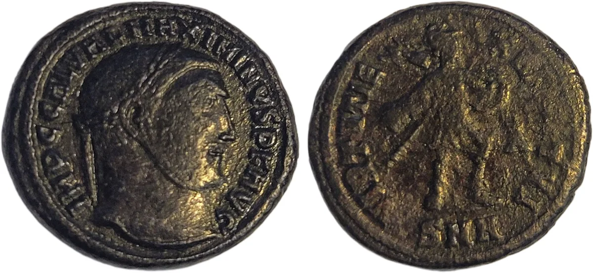 Maximinus II Virtuti Exercitus AE3