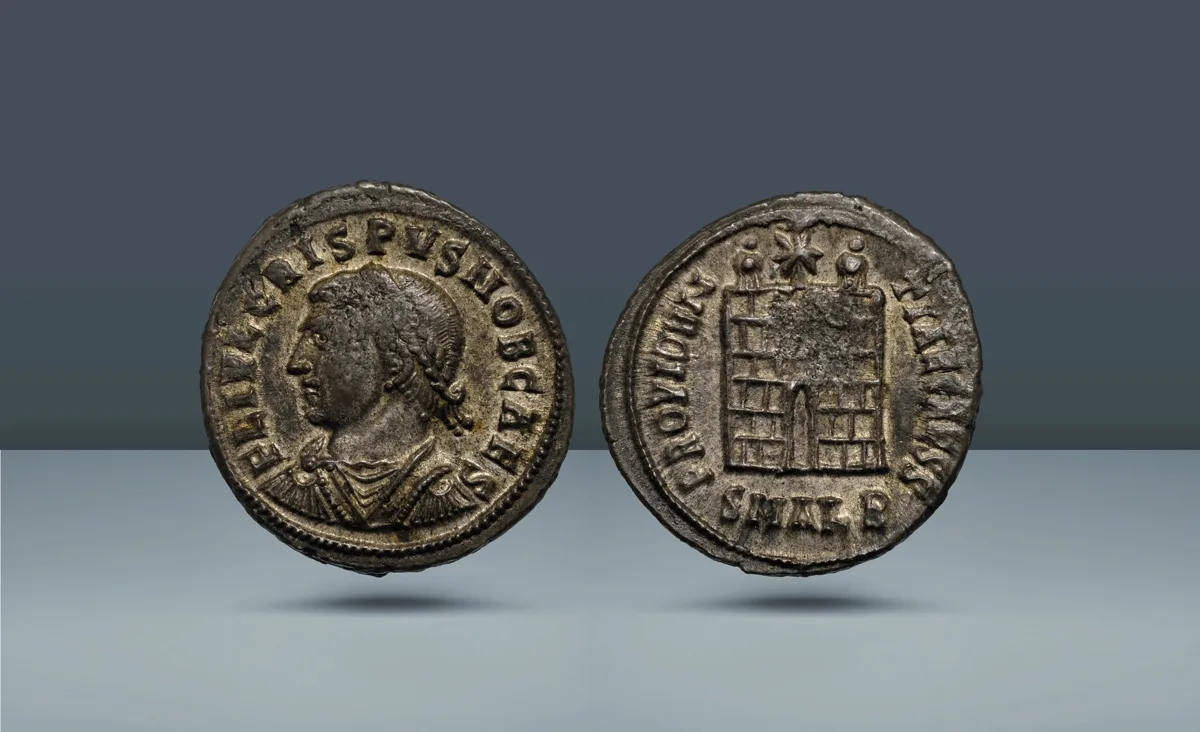 ROMAN EMPIRE, Egypt. Crispus, as Caesar, 317-326 AD  Alexandria, c. 325-326 AD