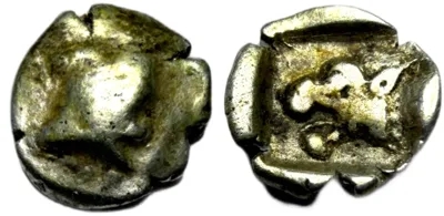 ATTICA (?). Aegina. Obol. Ca. 5th Century BC