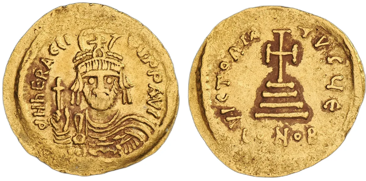 Heraclius, 610-641, Solidus
