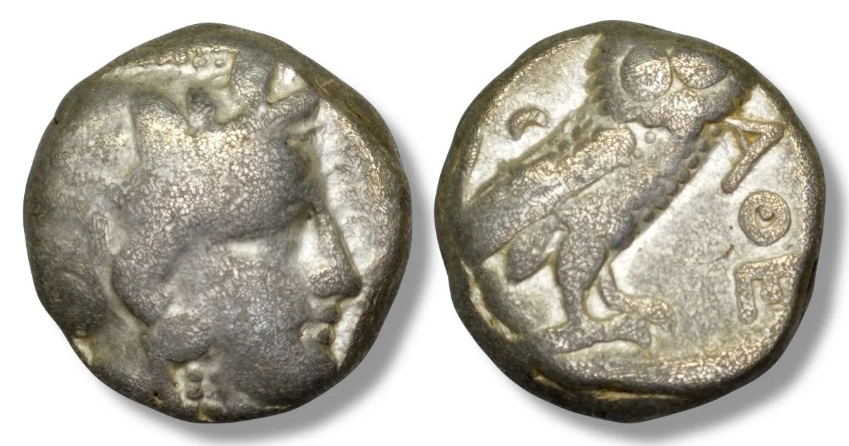 Athhens, ATTICA 336-297 BC AR-Tetradrachm