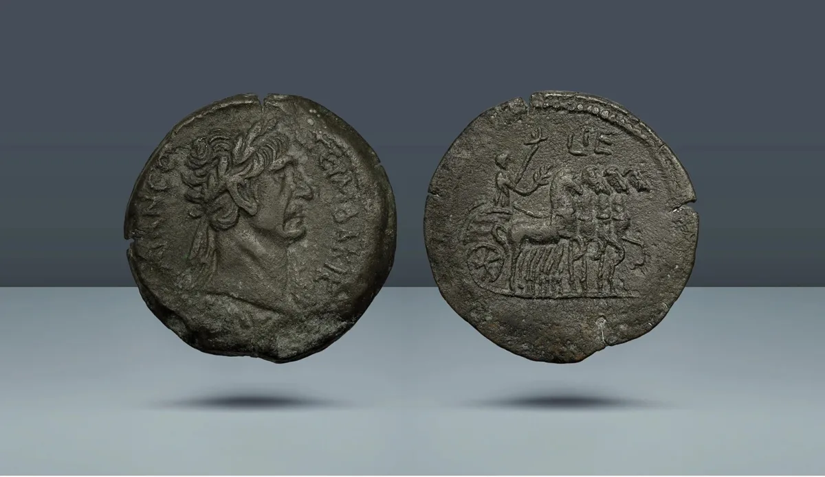 Trajan. 98-117 AD. Alexandria, Egypt, c. 111-112 AD (Year 15)
