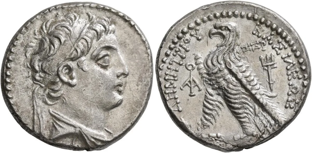 SELEUKID KINGS. Demetrios II Nikator, first reign, 146-138 BC. Tetradrachm