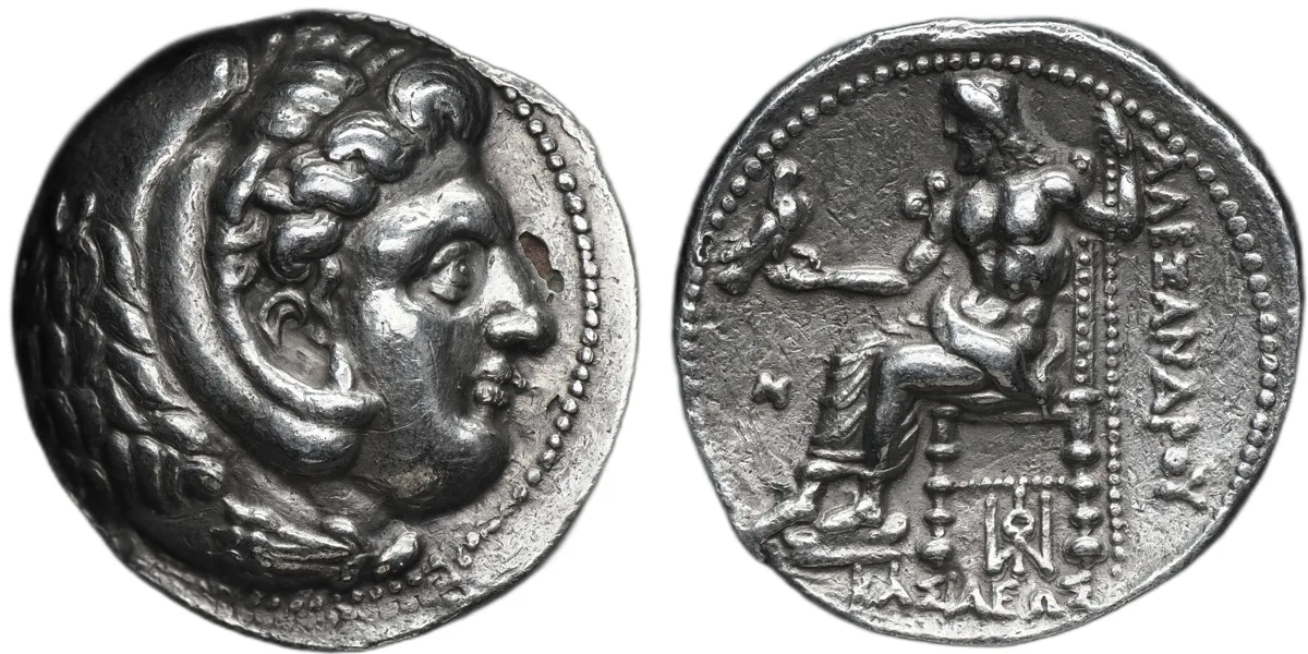 Alexander III, “the Great”, 336–323 BC. Fourrée Tetradrachm