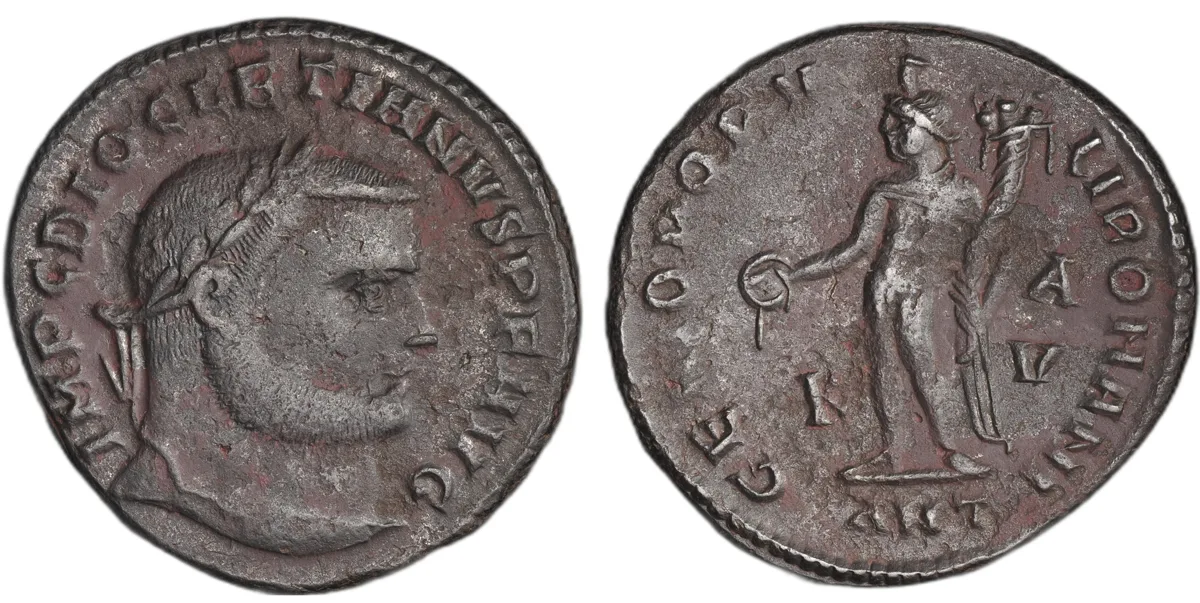Diocletian, 284-305, Follis