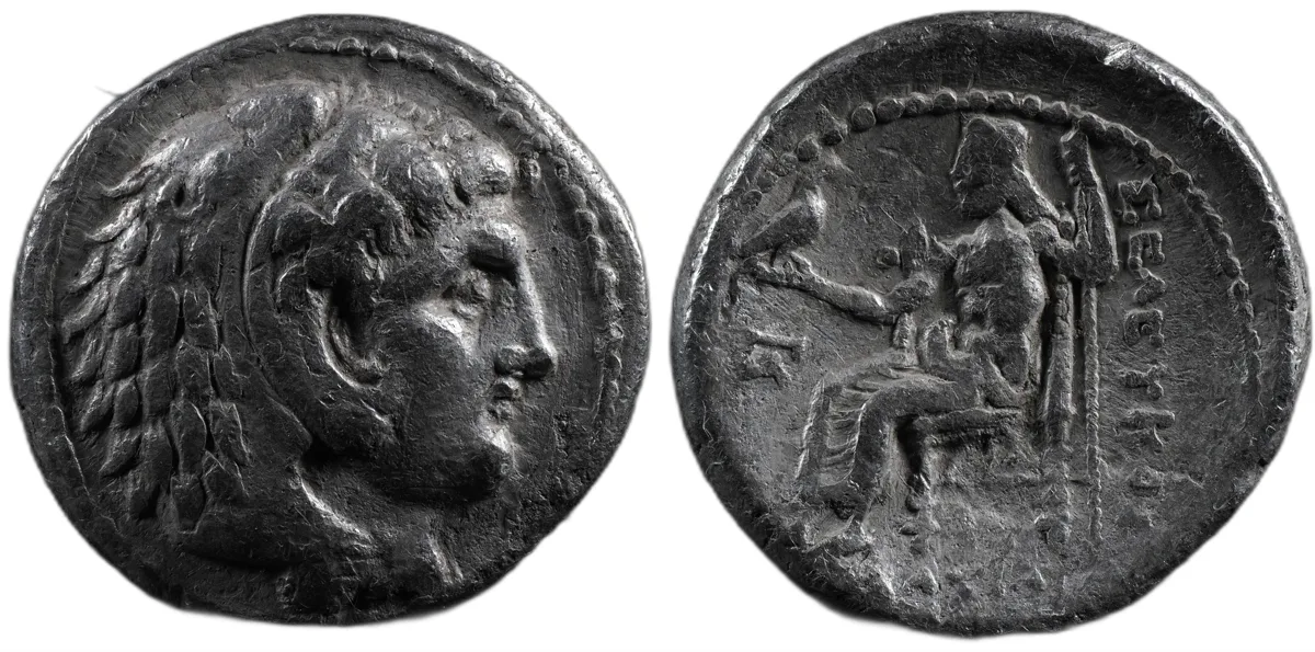 Alexander III AR Tetradrachm in the name of Seleukos