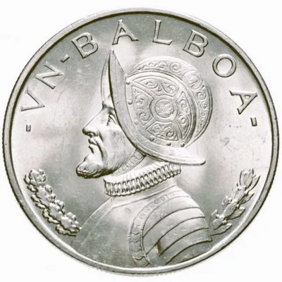 Panama Silver Treasure: 1 Balboa 1947 – Majestic .900 Silver Coin