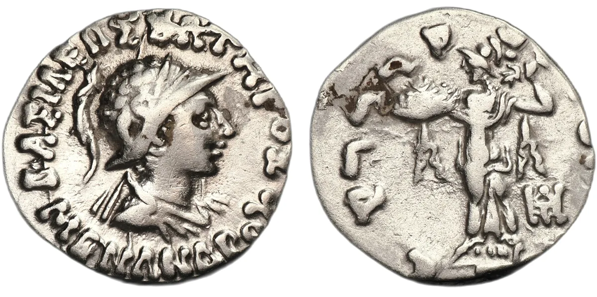 Menander I, 165-130 BC, Drachm