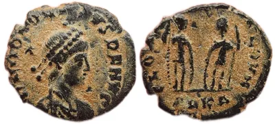 Arcadius, two soldiers
