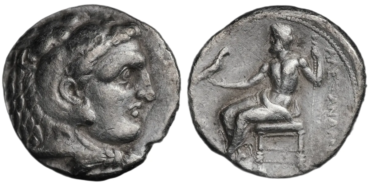 Alexander III, 336-323 BC, Posthumous Issue Tetradrachm