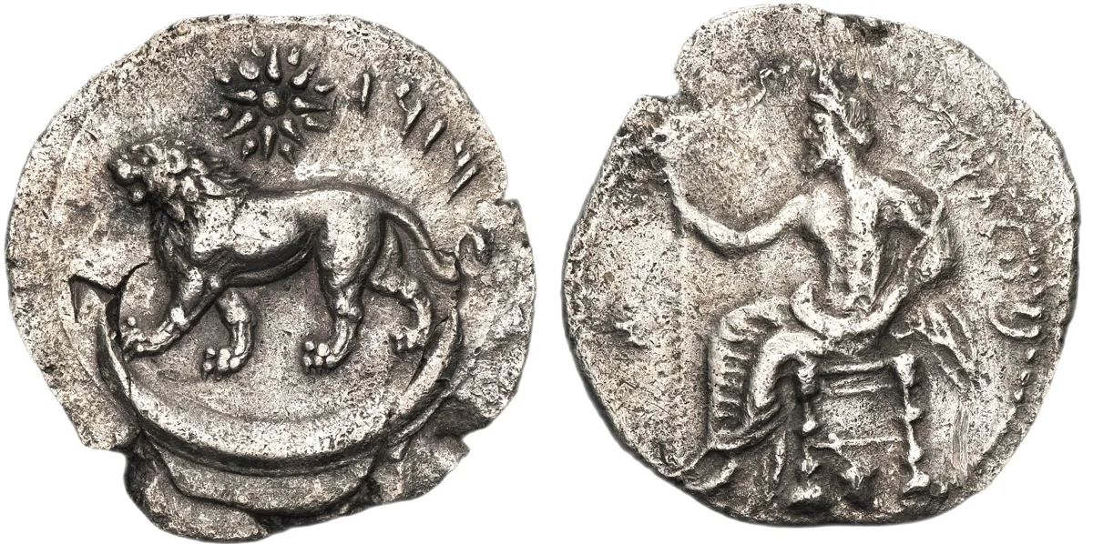 Mazaeus, 361-334 BC, Stater