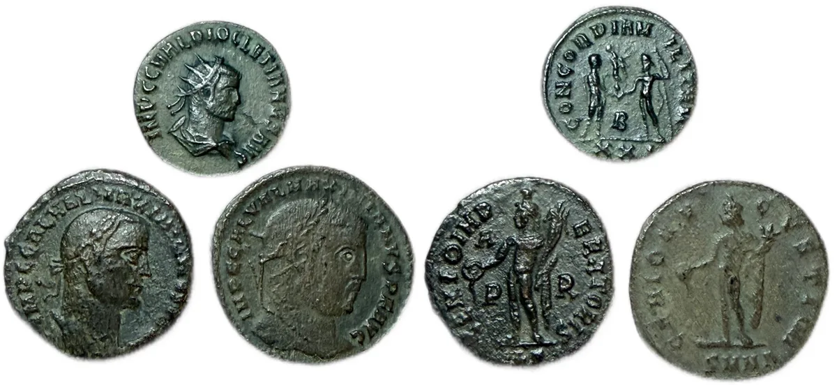 3 Roman Imperial Bronze Coins