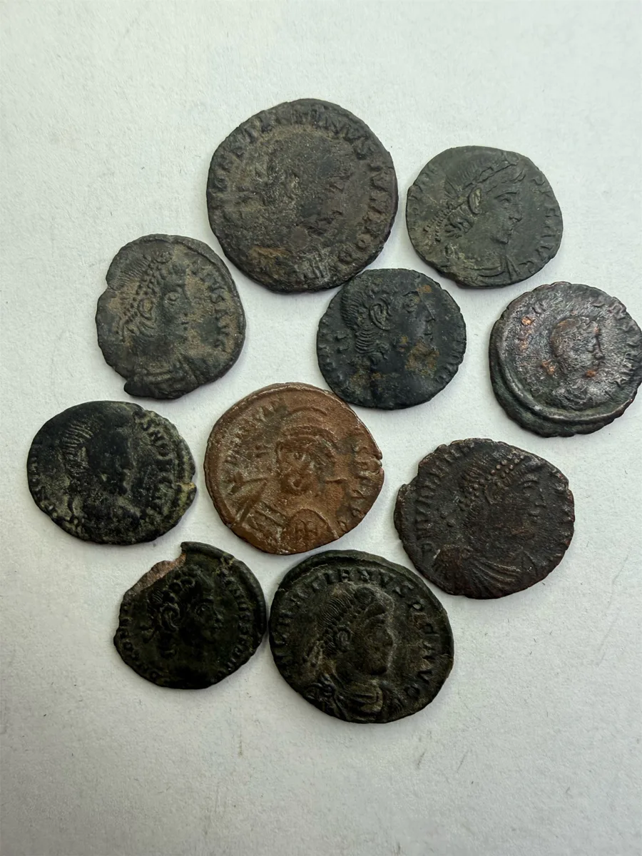 10 LRBC (Late Roman Bronze Coins)