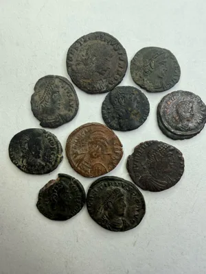 10 LRBC (Late Roman Bronze Coins)