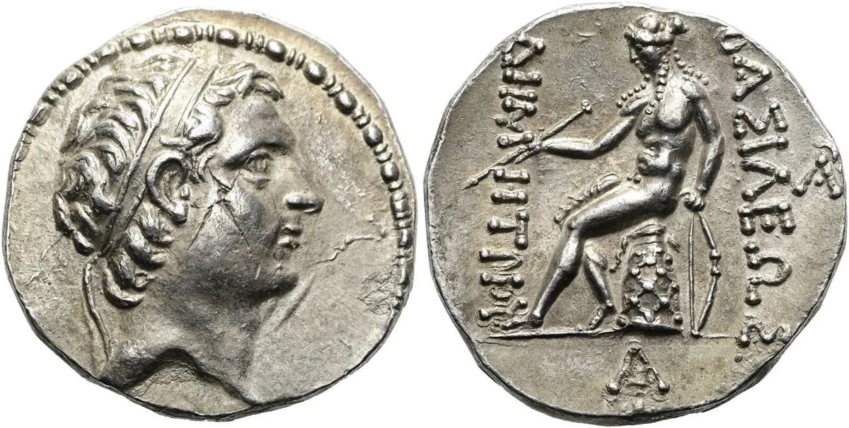 Seleucid Kingdom, Demetrios I Soter (162-150 BC). Silver tetradrachm
