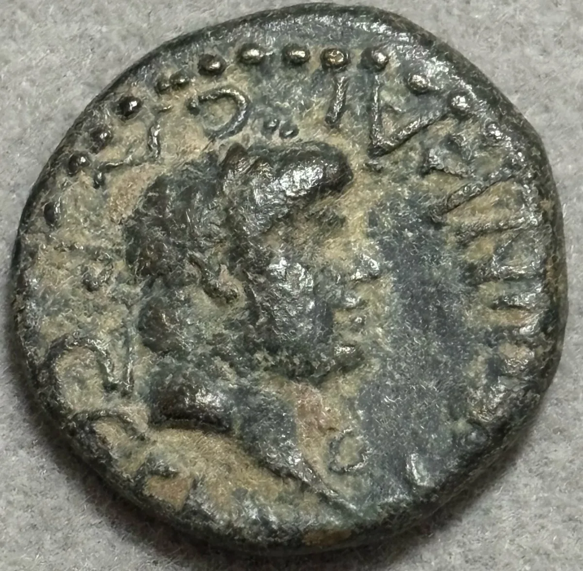 Nero 54-68 LYCAONIA Iconium Scarce type
