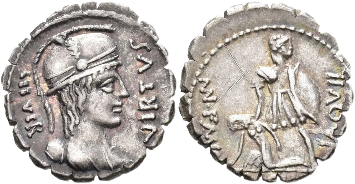 Roman Republic. Mn. Aquillius Mn. f. Mn.