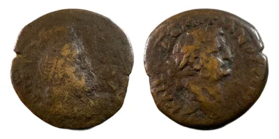 Domitian — Diobol, Sarapis, Alexandria