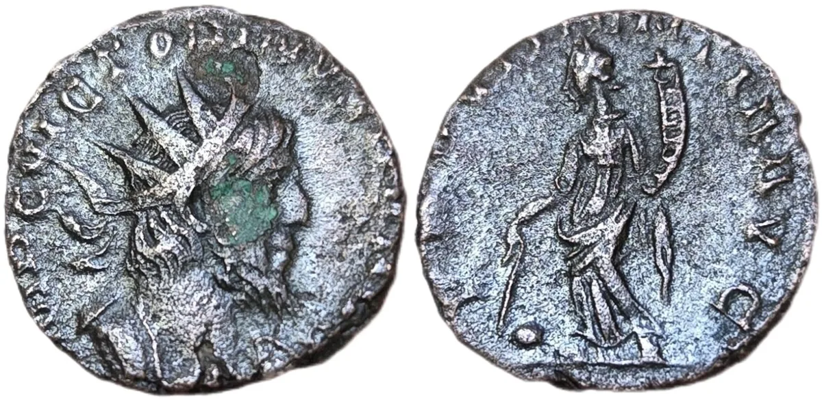 Victorinus - A.D. 269-271 - Silver Antoninianus - PROVIDENTIA AVG