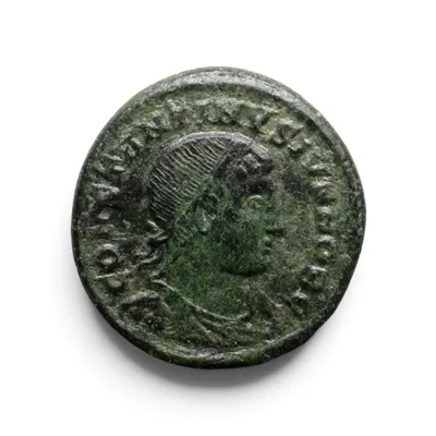 Constantine II, as Caesar AD 317-337. AE3 Nummus. Nicomedia mint, 6th officina, c. AD 328-329.