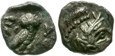 B.C. 450. Gaza, imitating Athenian Owl.