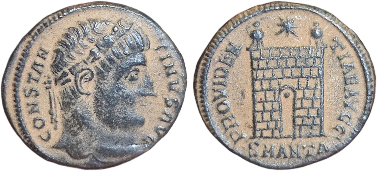constantine I follis 307/337AD