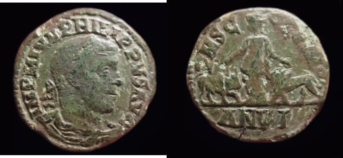 MOESIA SUPERIOR, Viminacium. Philip I. AD 244-249. Æ 30