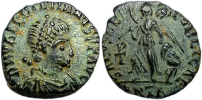 Valentinian III. AE. Antioch mint. AD 425-455