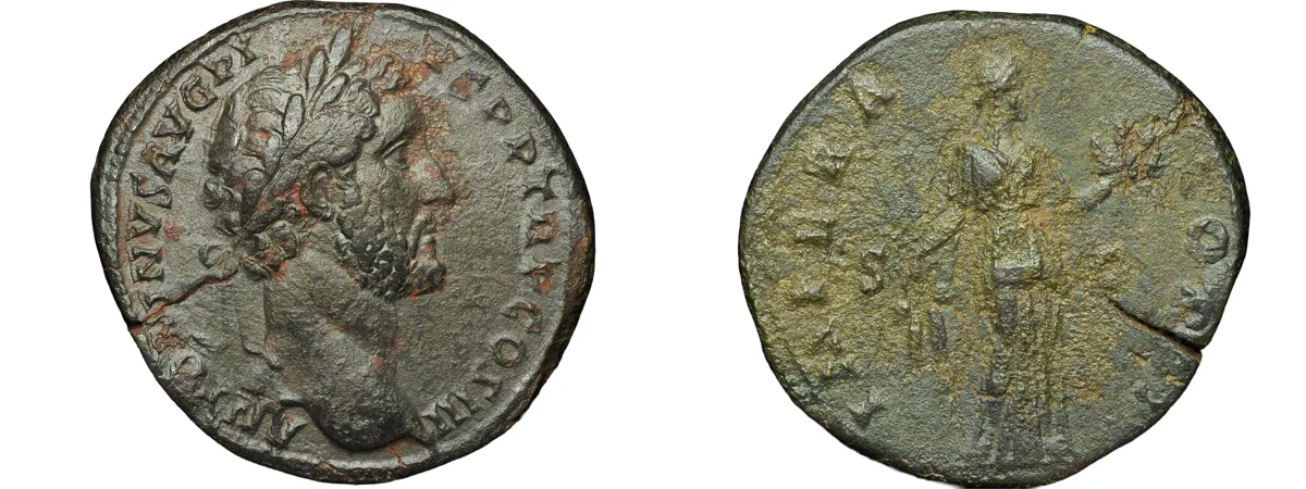 Antoninus Pius. Sestertius, Rome, AD 145-147