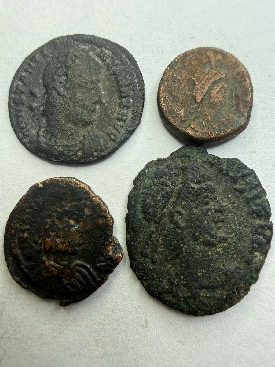 4 LRBC (Late Roman Bronze Coins)