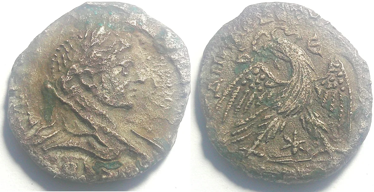 Roman Provincial: Elagabalus 218-222 AD (struck 219 AD) AR 22mm, 7.2gm Tetradrachm. Antioch Mint