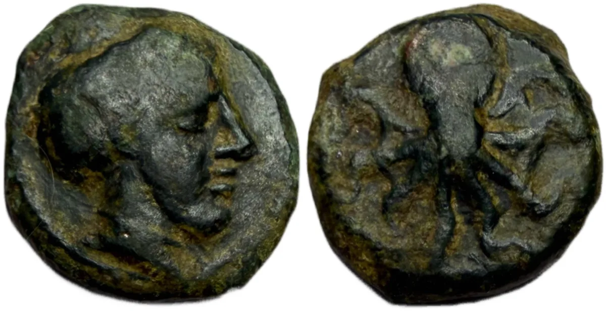 SICILY, Eryx. Circa 330-260 BC - Scarce