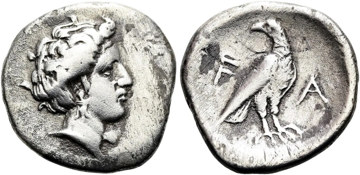 ELIS, Olympia – Silver Hemidrachm, 111th-114th Olympiads (336-324 BC)