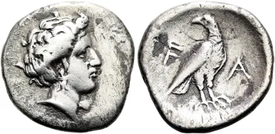 ELIS, Olympia – Silver Hemidrachm, 111th-114th Olympiads (336-324 BC)