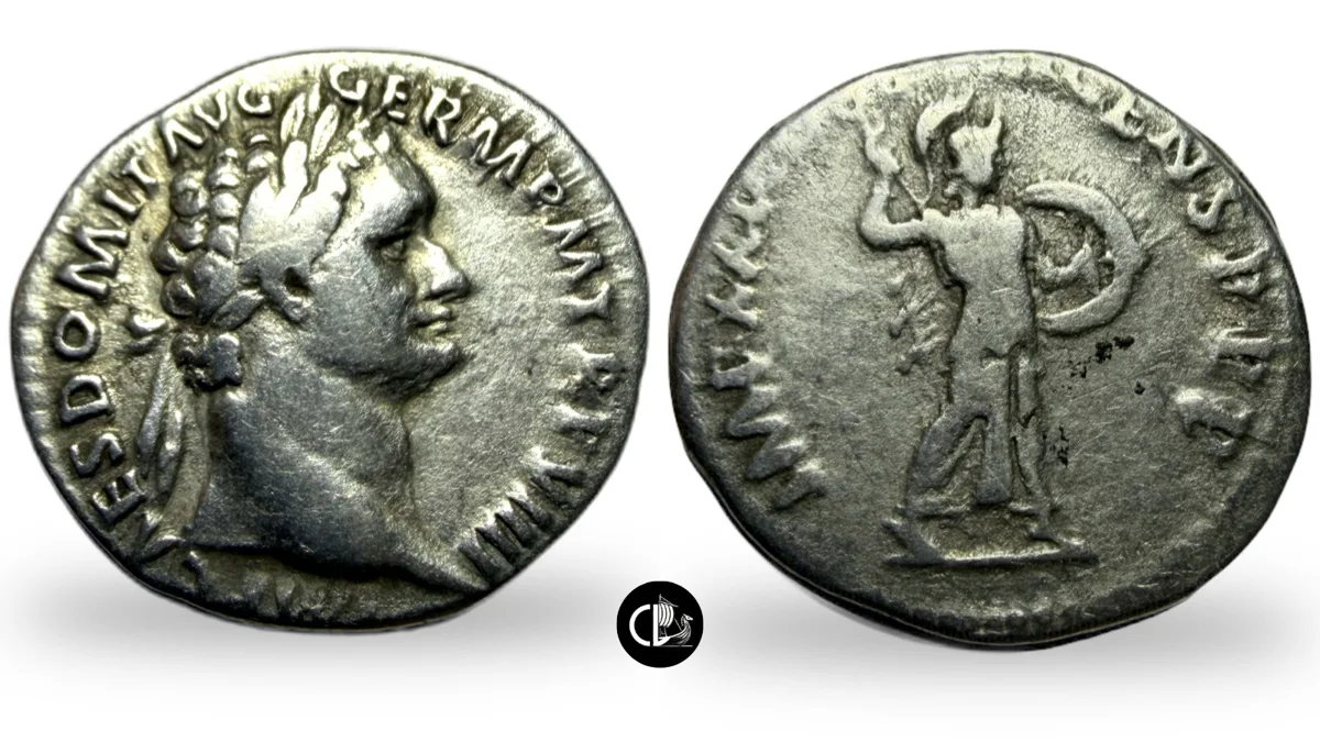 Domitian, AR Denarius (silver, 3.25g, 20mm), Rome, ca. AD 81-96