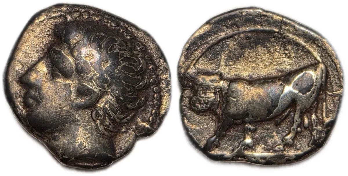 Punic Sicily, Panormos AR Litra