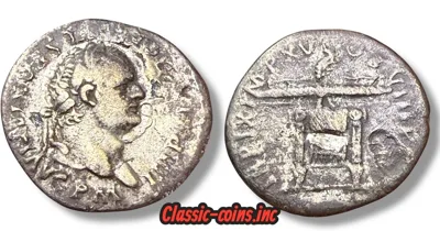 TITUS (79-81). Denarius. Rome.