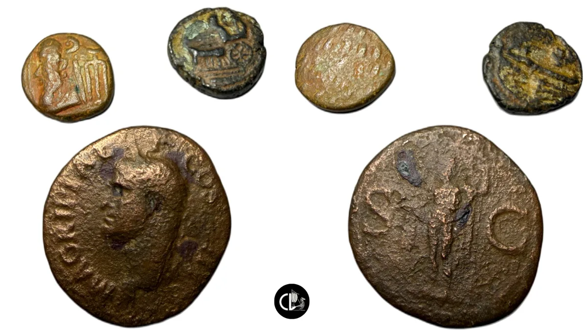 Lot of 3 Ancient Coins — Sold as is, with no returns.