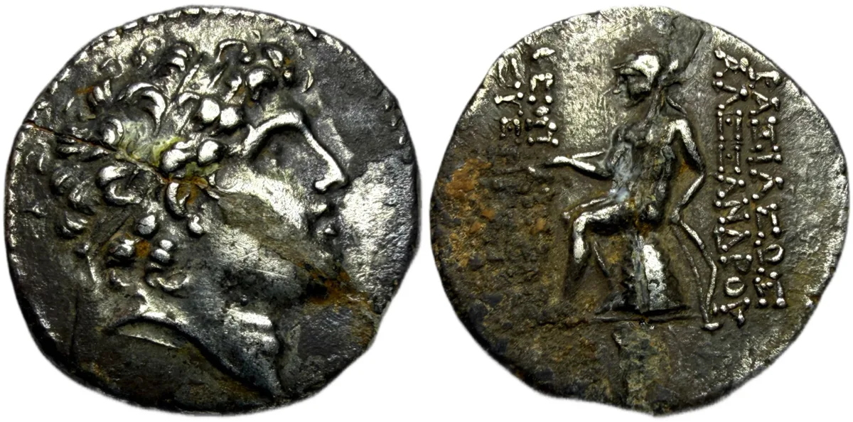 Seleukid Kingdom. Alexander I Balas. Drachm, 148-147 BC