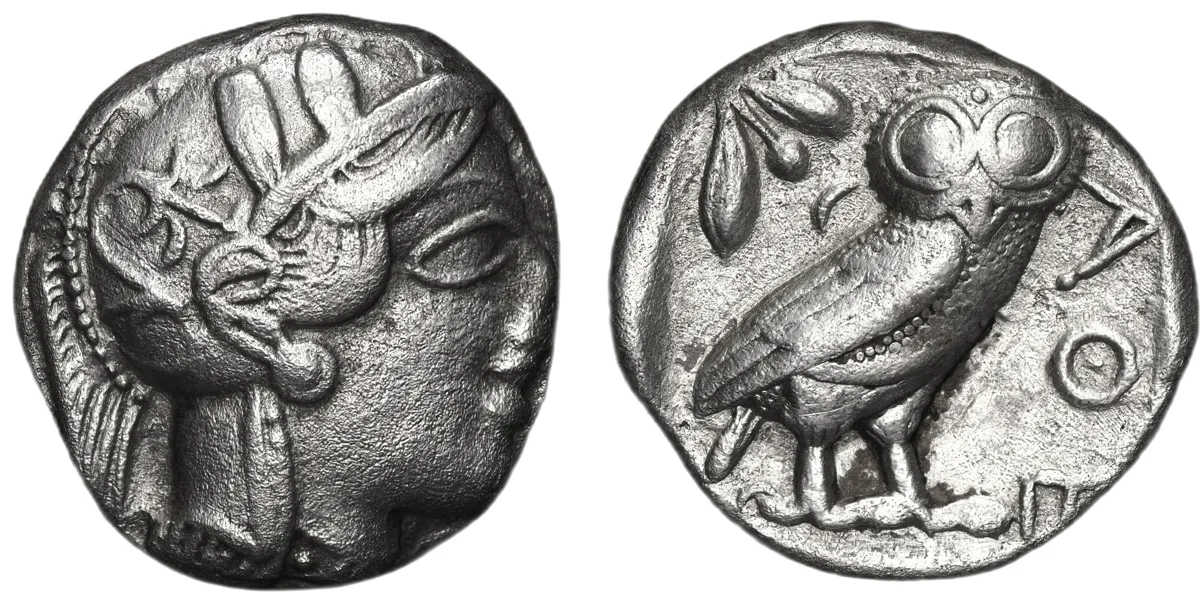 Attica, Athens. AR Tetradrachm.