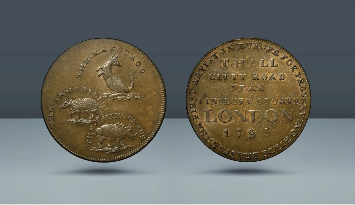 British Token. Middlesex 313. Hall's. 1795