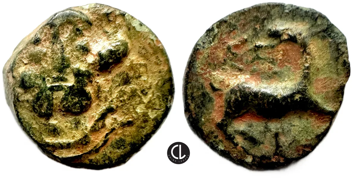 Pisidia, Selge, AE 2nd-1st Centuries BC, Herakles / Stag