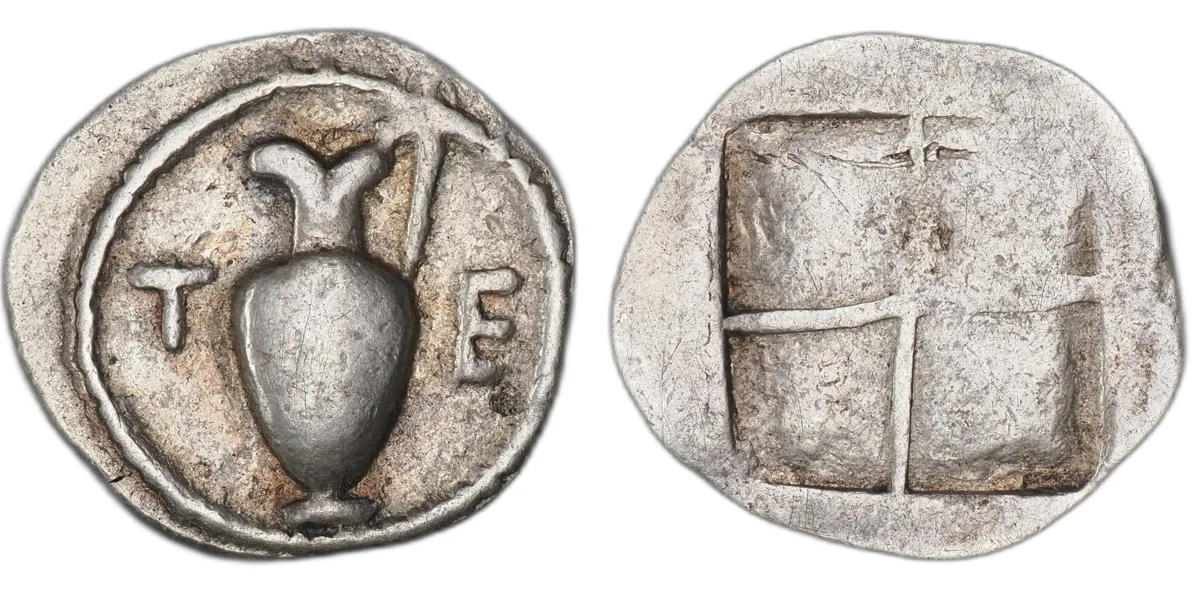 MACEDON. Terone. Circa 424-422 BC. Tetrobol