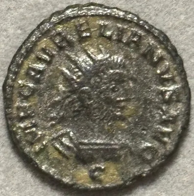 Aurelian with Vabalathus 270-275 Antioch Antoninianus