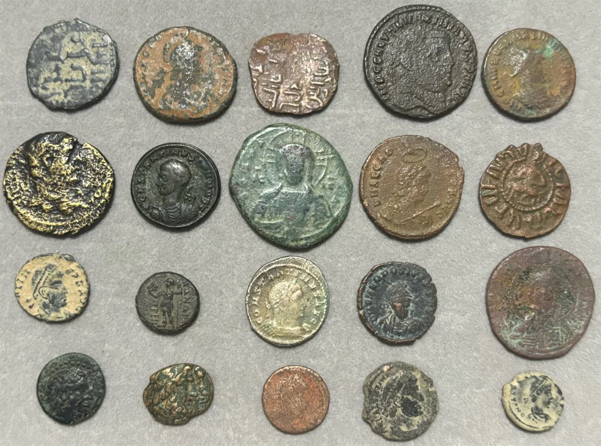 Lot of 20 Mixed Coins - Greek Roman Byzantine etc