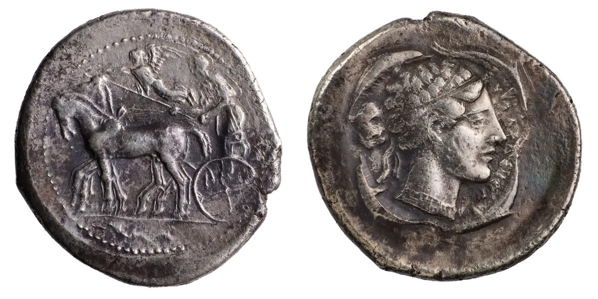 AR Tetradrachm, Syracuse, Sicily