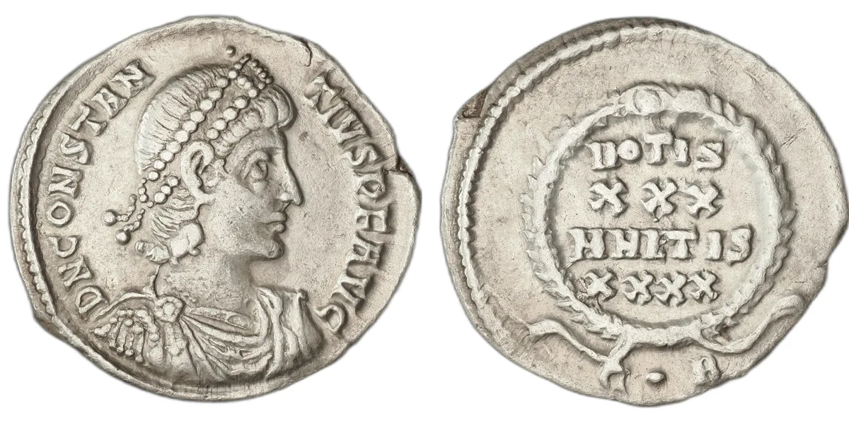 Constantius II, Siliqua, silver, reign 337–361, minted 347–355