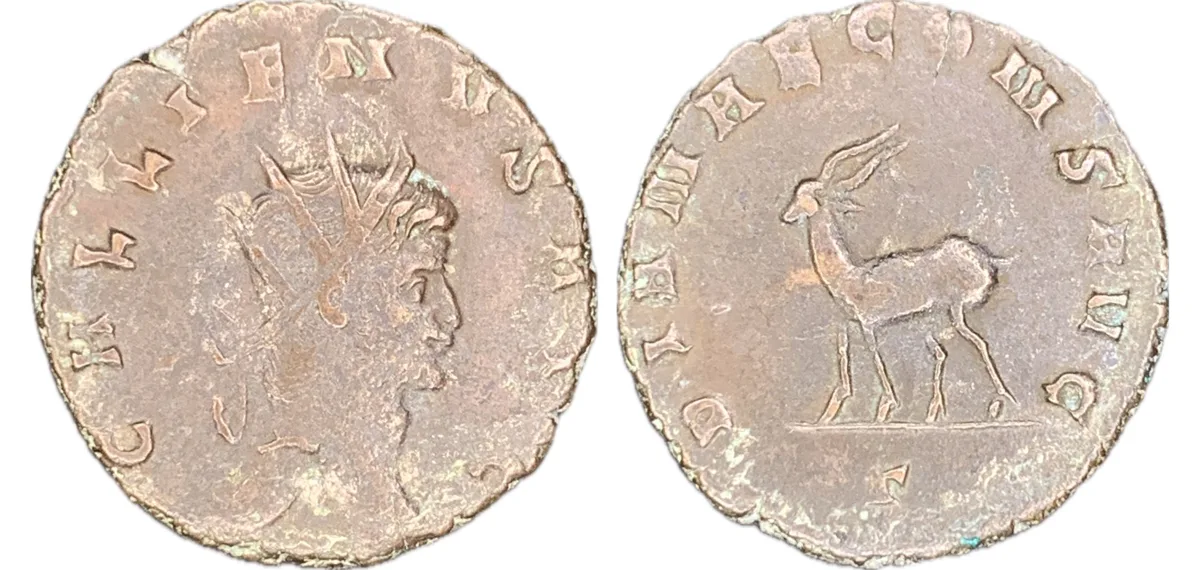 Gallienus - Antoninianus - DIANAE CONS AVG