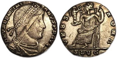 Valentinian I Siliqua